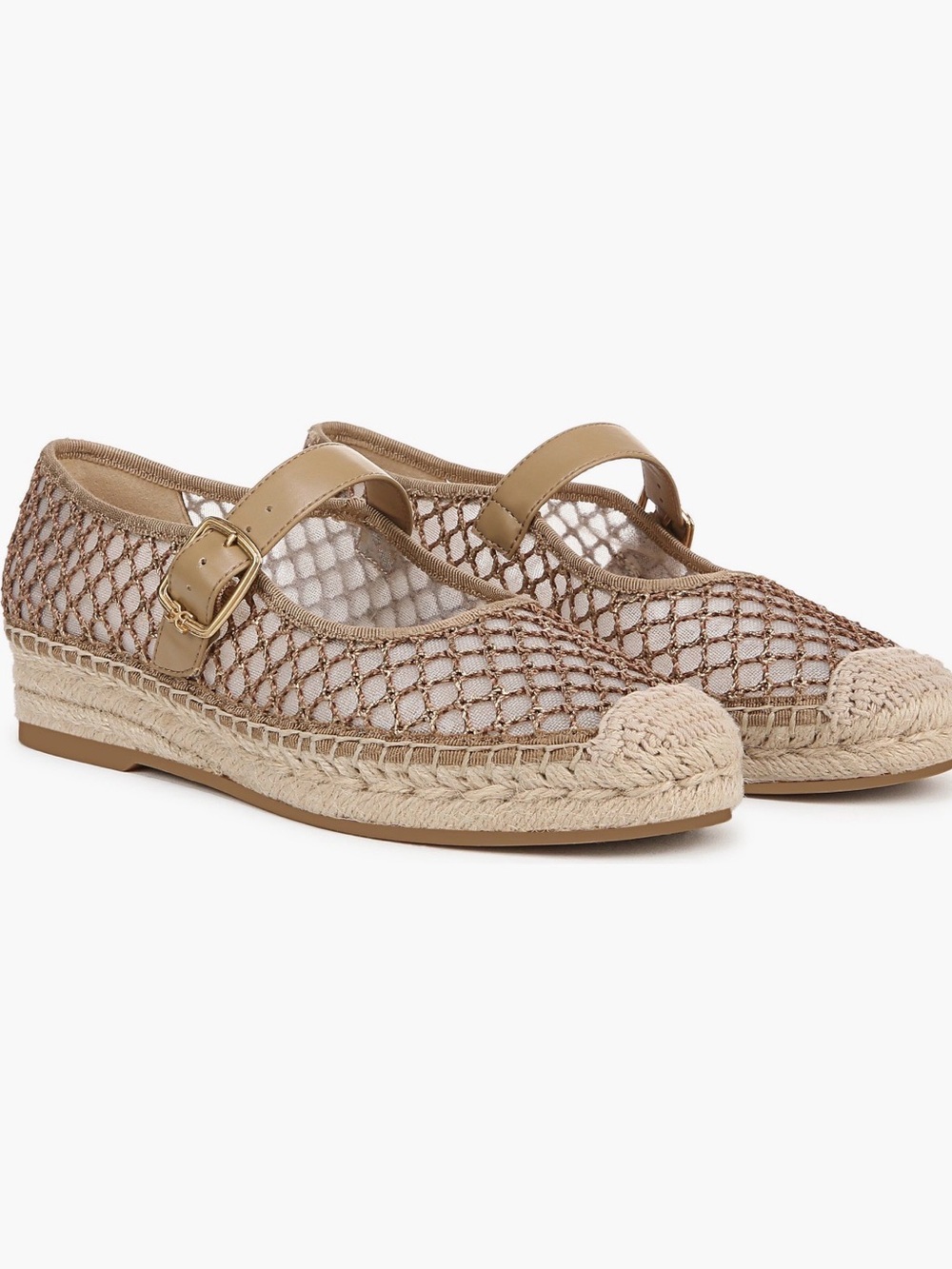 Sam Edelman Mackiemesh Mary Jane Platform Espadrille (6.5)